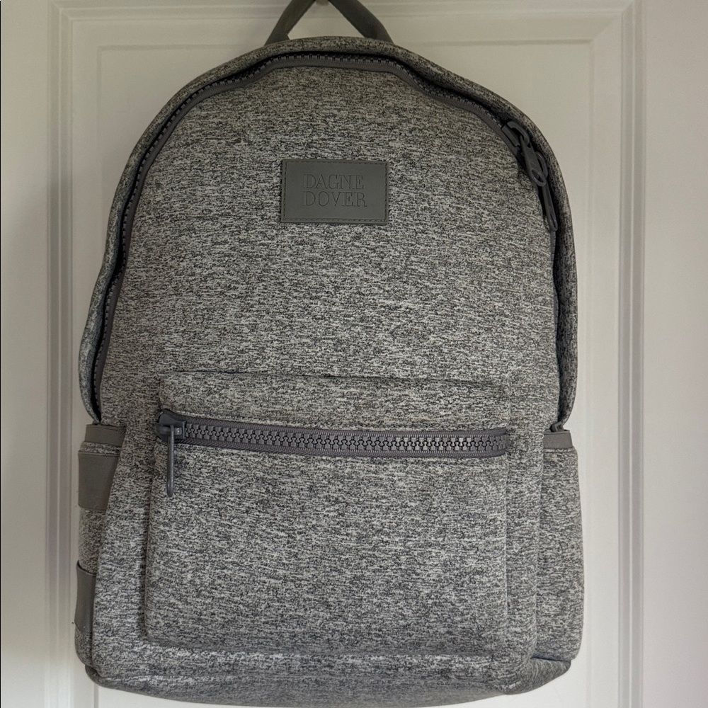 Dagne Dover Neoprene Dakota Backpack, LARGE, Heather Gray